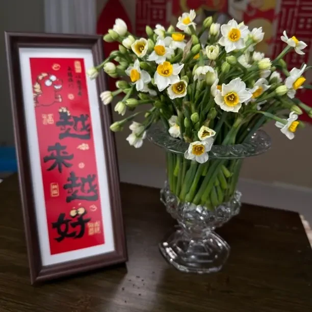 水仙花鲜切花重瓣浓香 水养易活 家用办公装饰鲜花30枝