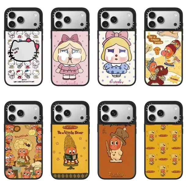 【高版磨砂黑边】Case联名哭娃星星人手机壳适用iPhone16/11