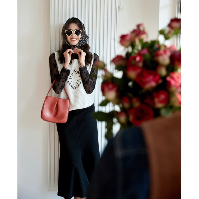 【Fy】文艺高级感舒适落落大方包臀裙2025春新款专柜撤柜品牌女装