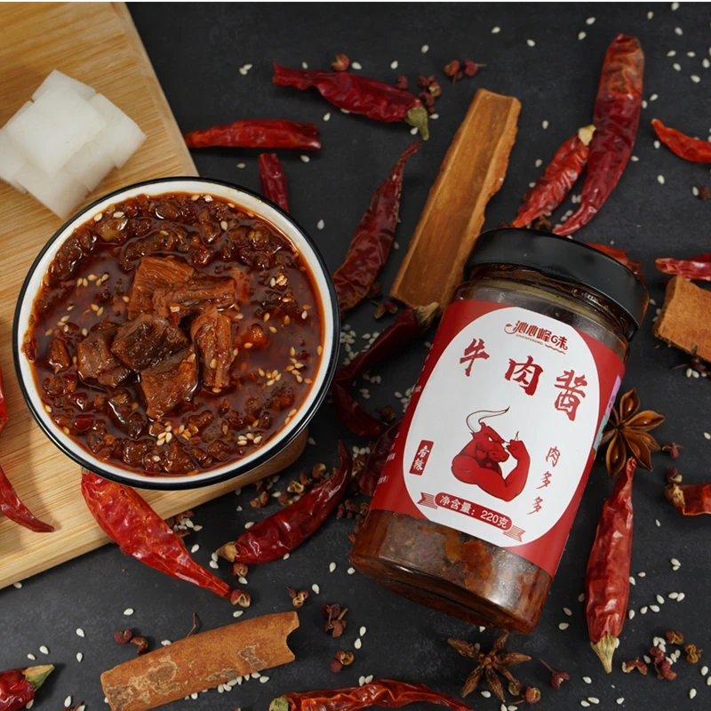 沁心峰味大牛肉酱拌饭酱德兴特产下饭酱酱