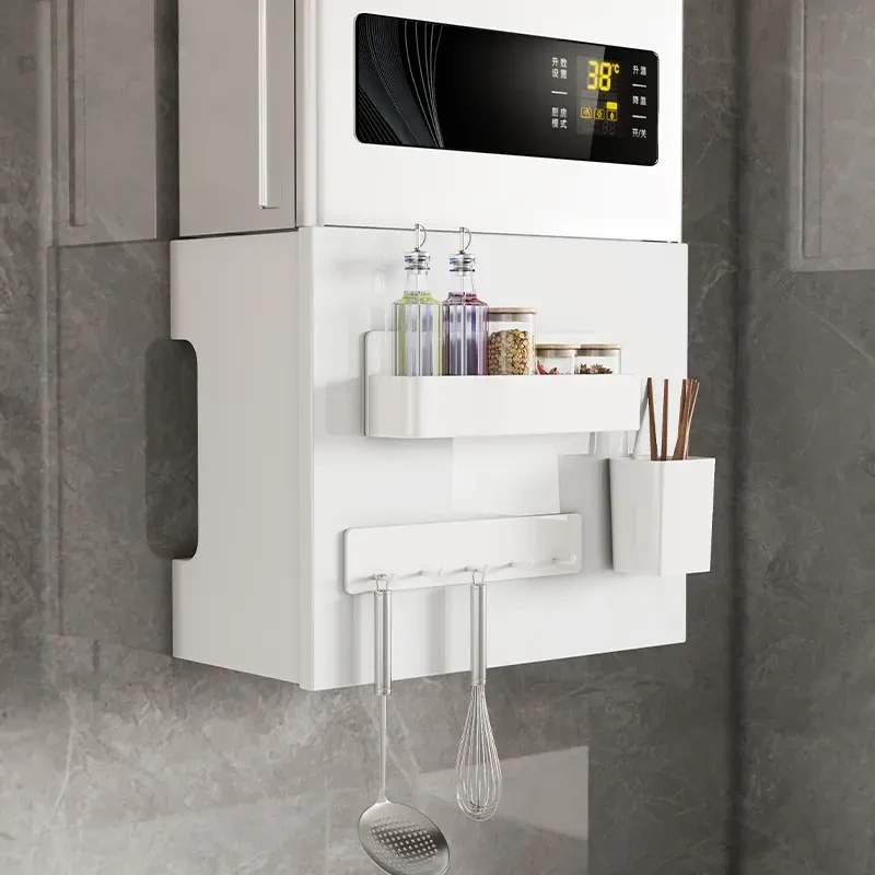 热水器遮挡罩厨房燃气管道遮丑洞洞板装饰表箱壁挂炉置物架