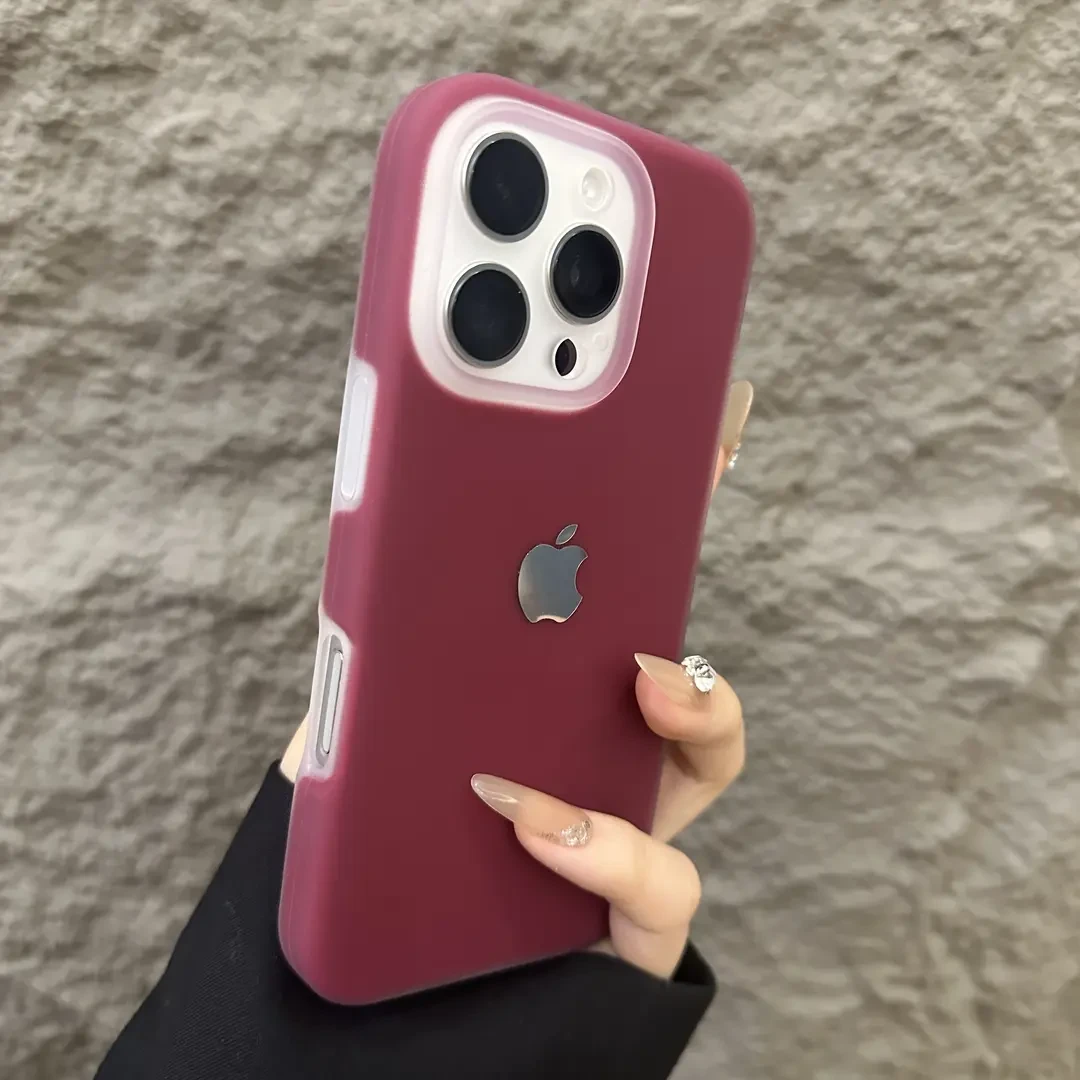 高级果冻液态硅胶适用iPhone16苹果15手机壳14promax全包12简约11