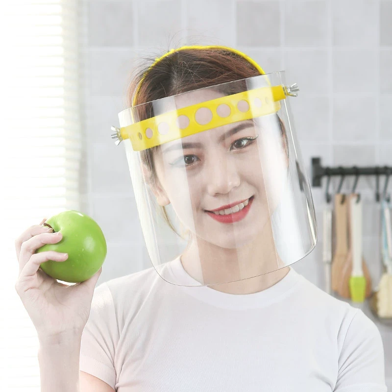 炒菜防油烟做饭护脸防护面罩全脸部头罩高透明防飞沫面具挡脸护目