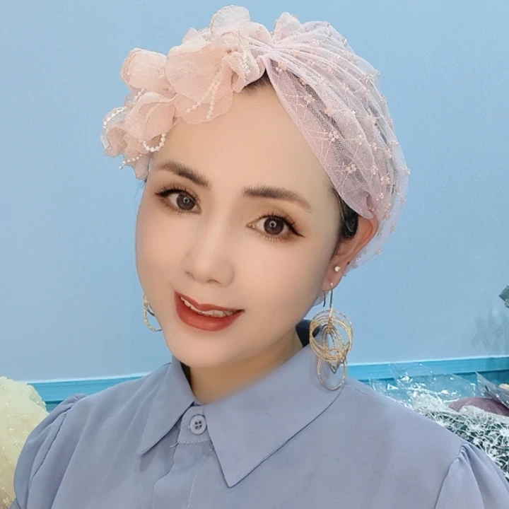 千金风花瓣时尚印度帽