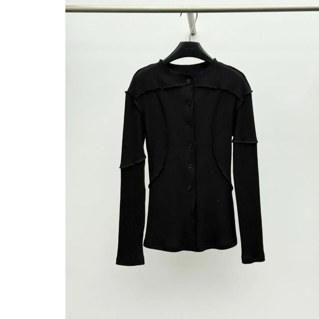 Sangmucuo ｜新款KS收腰针织上衣