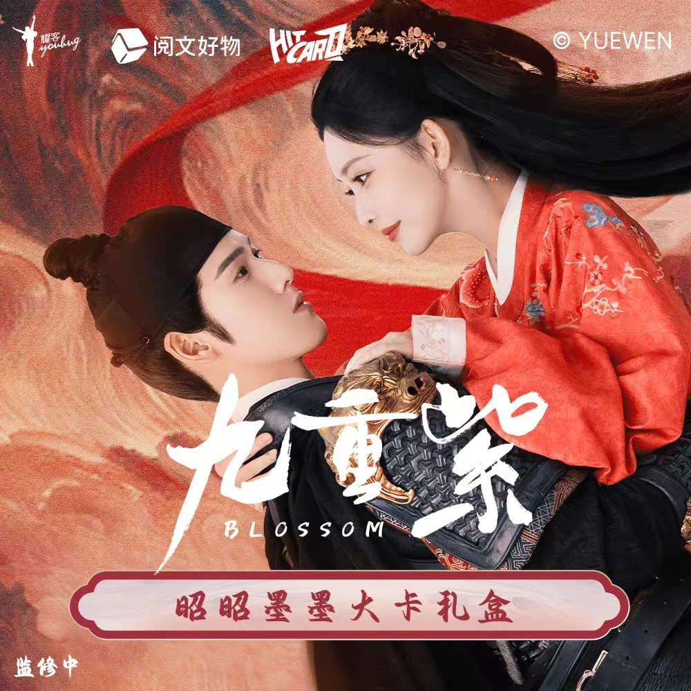 hitcard《九重紫》官方昭昭墨墨大卡礼盒盲盒卡牌