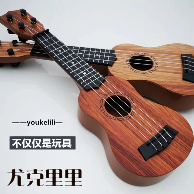 儿童吉他初学者吉他可弹奏吉他【赠送拔弦片】尤克里里乐器玩具