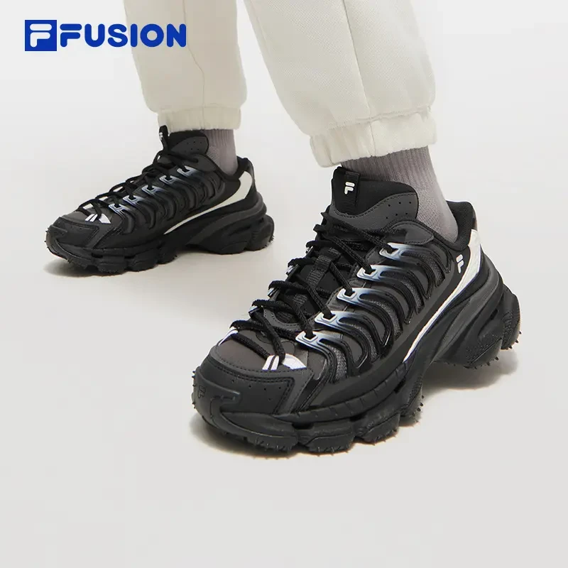 FILA斐乐【星舰鞋】2025新款复古潮流休闲运动老爹鞋T12W511501F