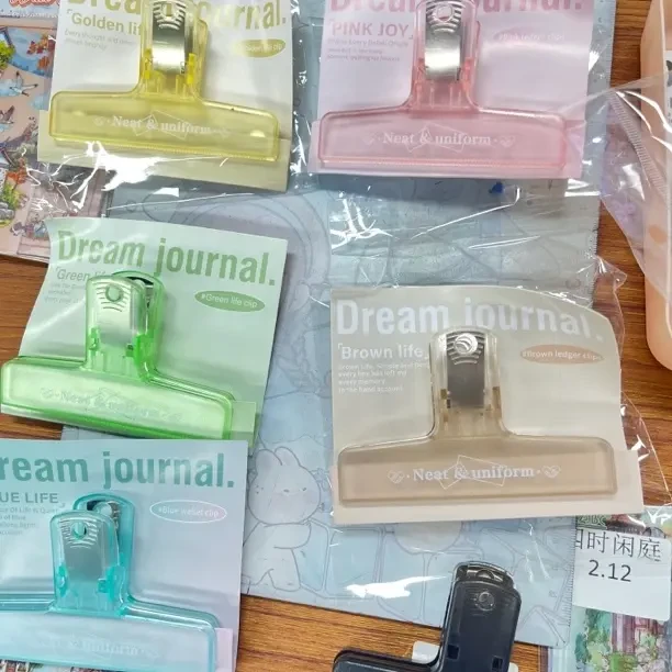 梦想透明亚克力夹子