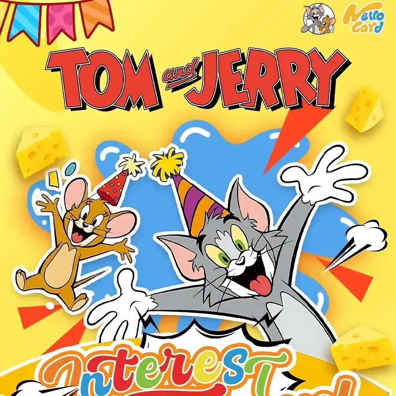 H【宠粉 吃吃】国卡二创  hellocard 猫和老鼠 奇趣之旅卡牌盲盒