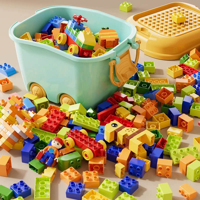 儿童积木玩具男孩拼装大颗粒散装3到6岁立体拼图智力开发动脑益智