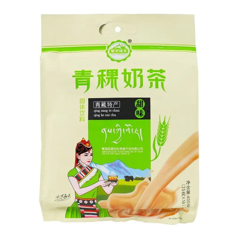 青稞、酥油、燕麦、红枣400g袋装奶茶冲饮速溶