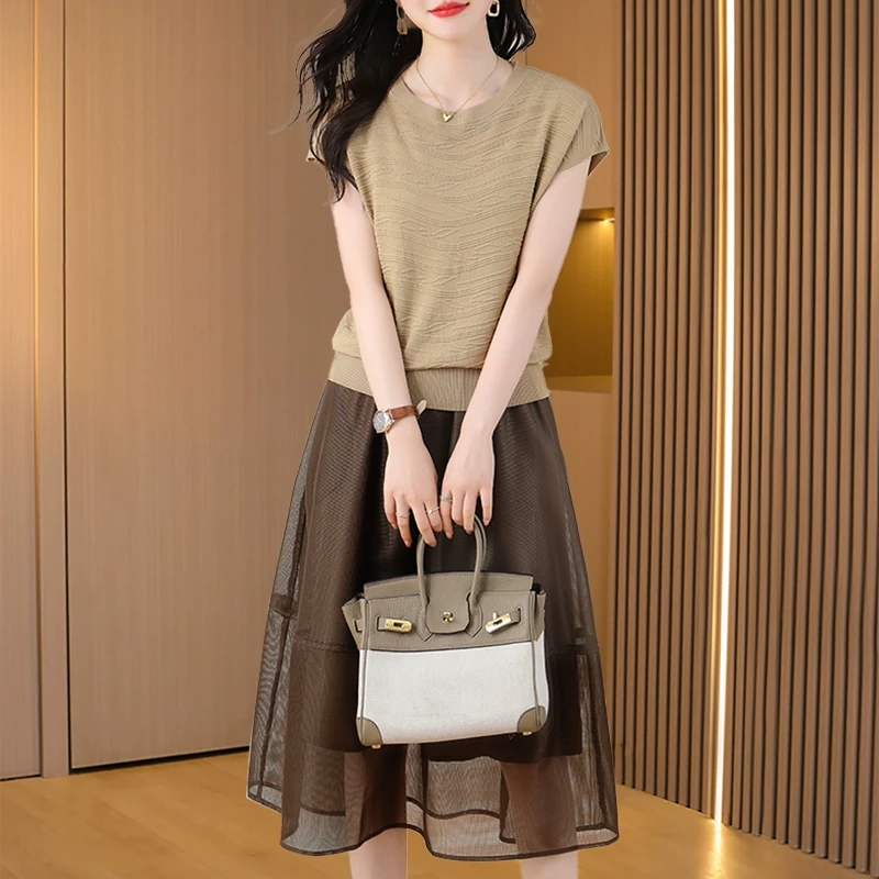 【可蓓儿】五一穿搭一整套装连衣裙子2025新款女夏今年流行爆款十三