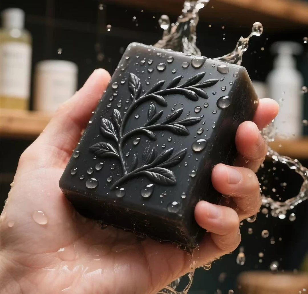 【滋养生黑】不再去染发侧柏何首乌乌斯曼草黑灵芝五黑养发皂