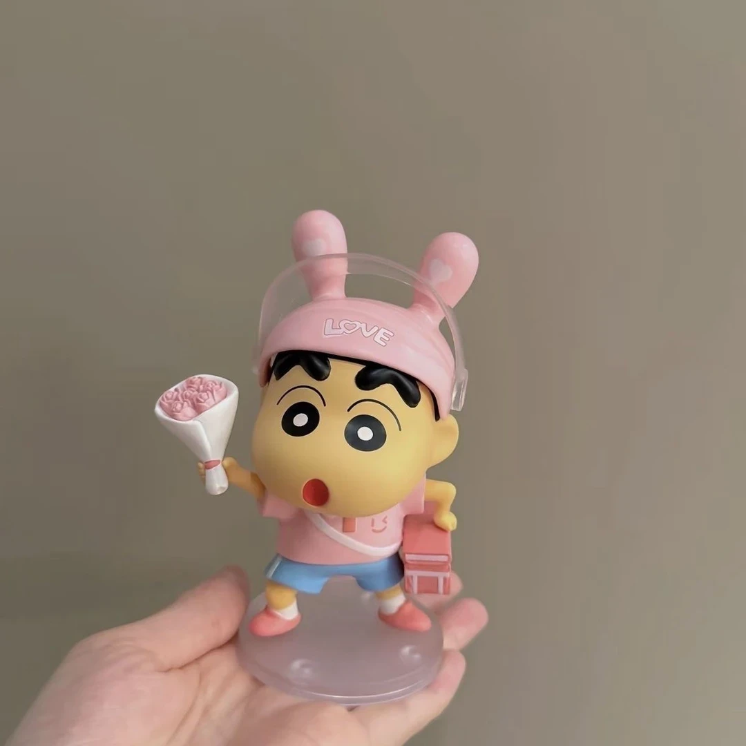 七夕情人节送花小新生日礼物装饰摆件创意可爱卡通潮玩摆设Z447