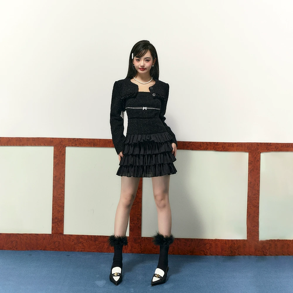 FMray 小香风西装外套高级感女