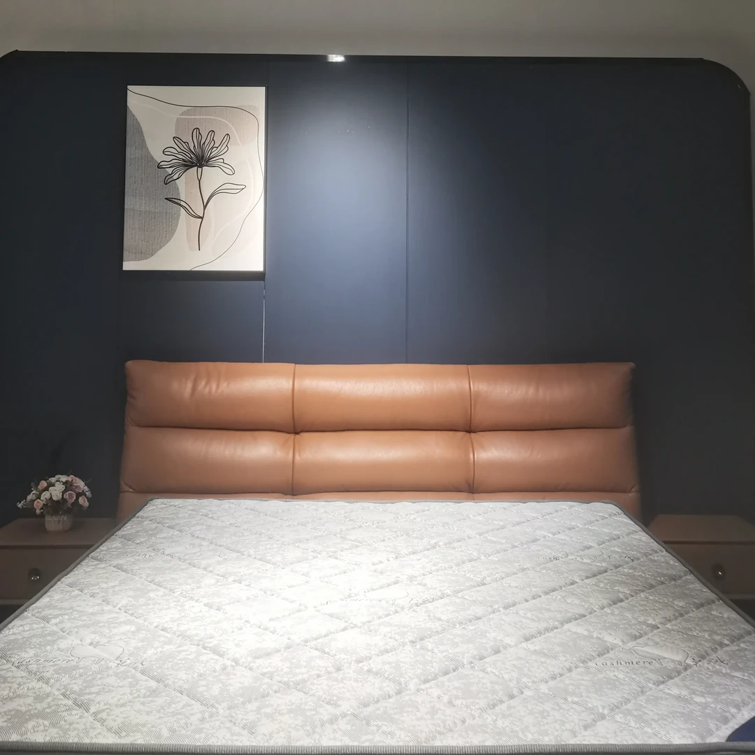 可拆零胶环保大豆纤维驼绒棕垫