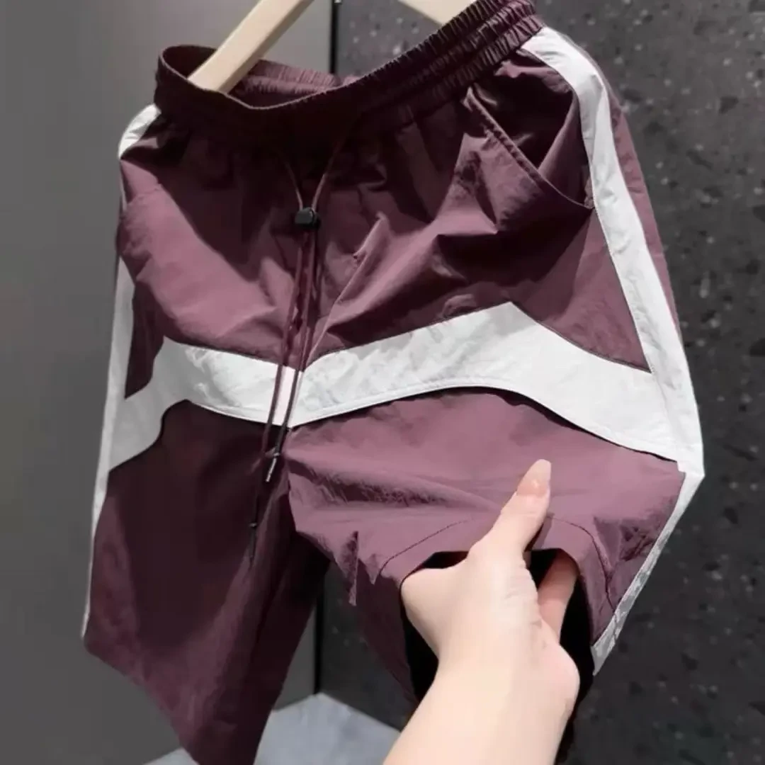 男士新款夏季短裤时尚宽松五分裤百搭运动休闲裤速干潮流新品沙滩