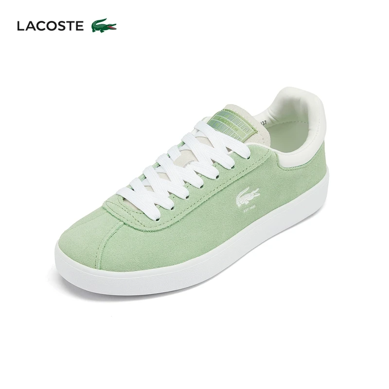 LACOSTE法国鳄鱼女鞋25秋季新款时尚运动系带休闲鞋|49SFA0053