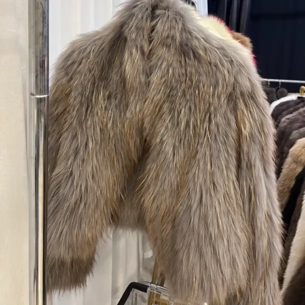 立翻领两穿编织外套