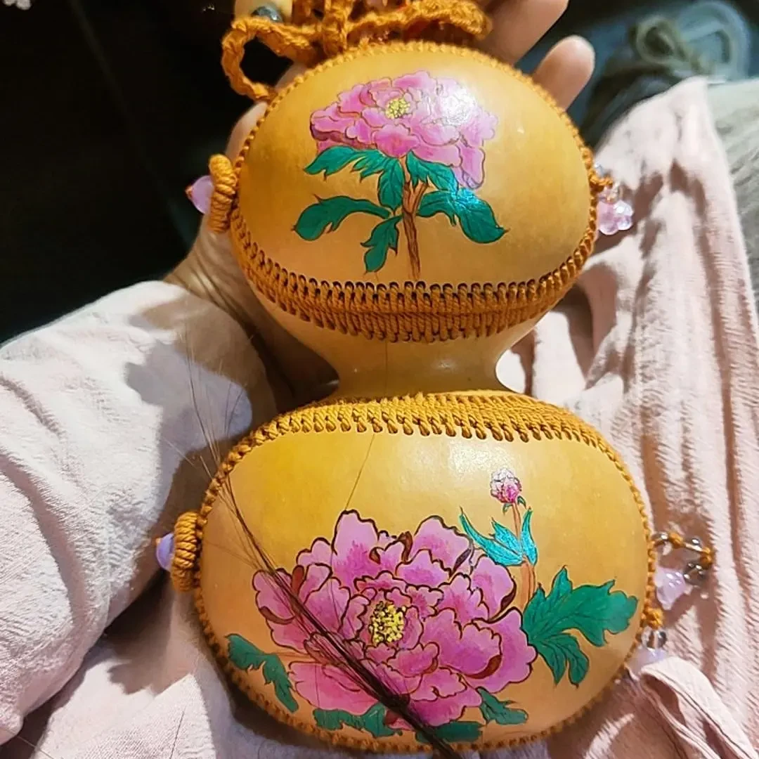 纯手工葫芦包烙画特色文玩收藏佳品非遗文化