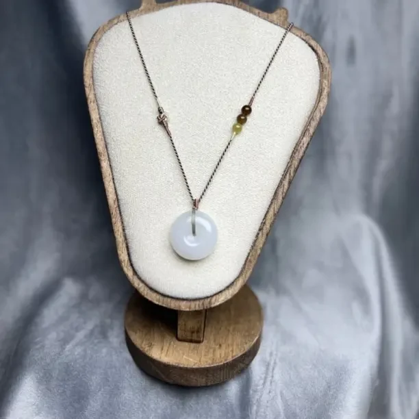 精美可调节和田玉编织挂绳时尚简约搭配项链佳