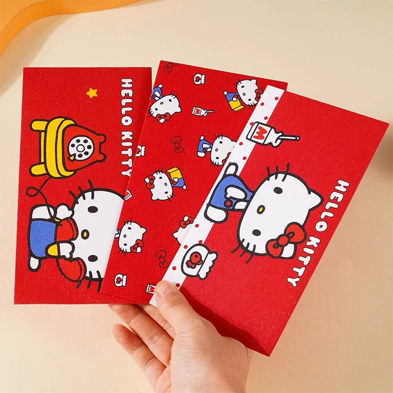 hellokitty2026款新年红包高颜值少女心硬壳利是封春节红包