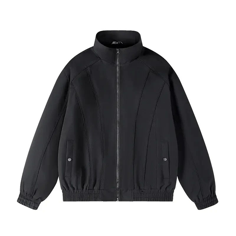 美式潮牌春季新款男士外套宽松大码男装户外防风休闲夹克外套