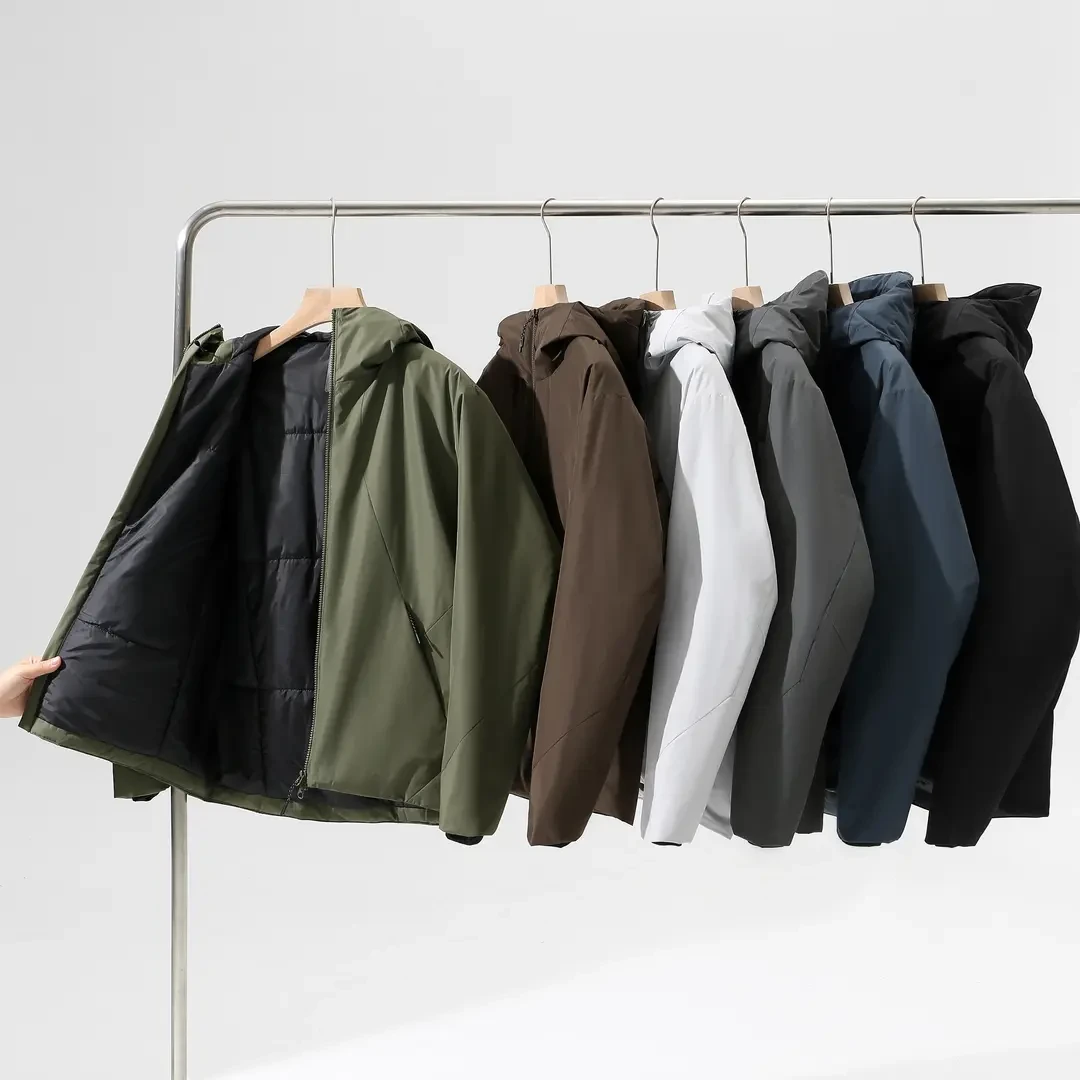 户外系列！秋冬男士新款轻防风防泼水立领棉服23169
