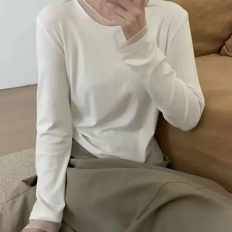 法式抗皱仙女风打底