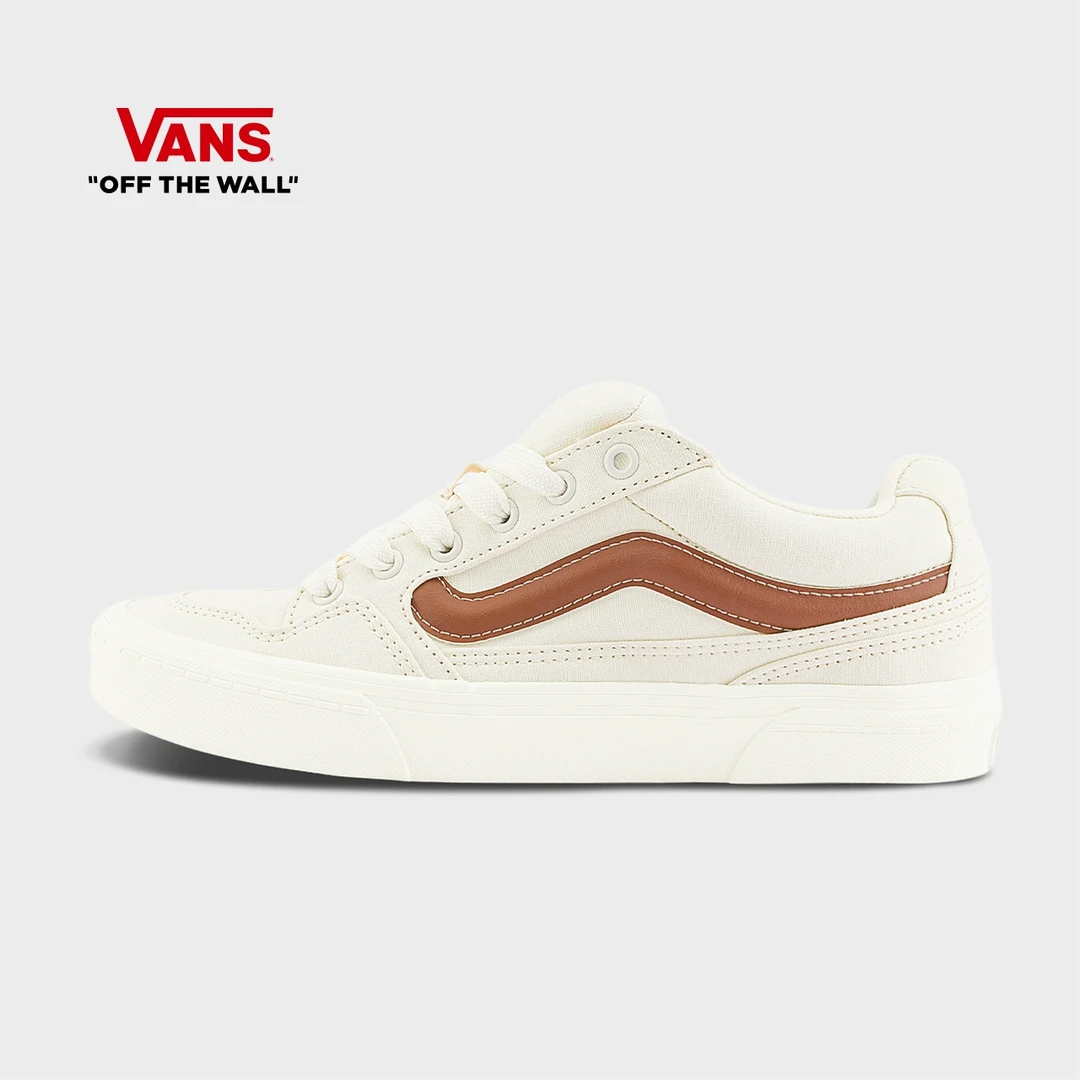 Vans范斯官方 Caldrone米色流光风复古胖胖鞋男鞋板鞋CSP1RE
