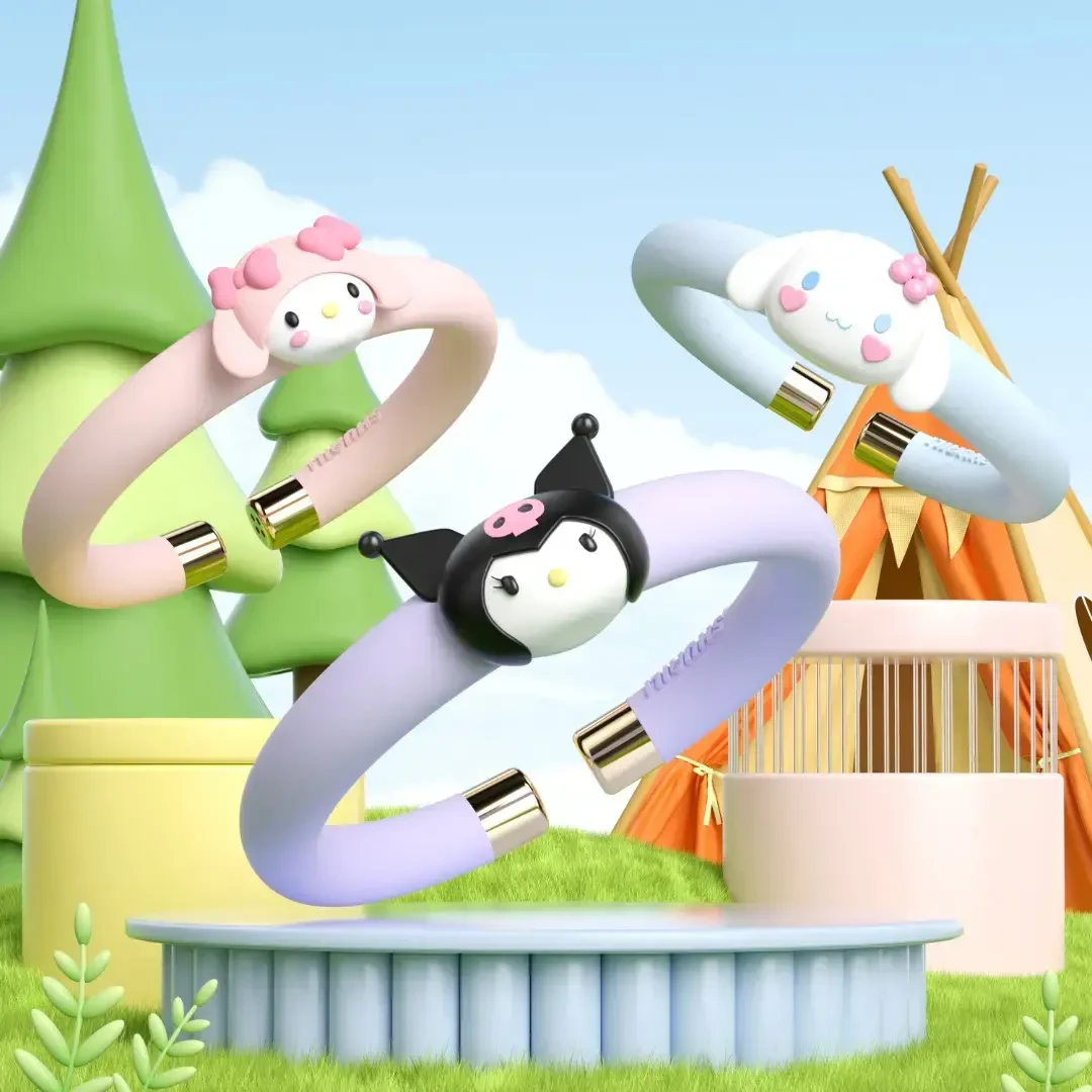 M驱蚊手环三丽鸥防蚊手环防蚊虫叮咬户外随身神器学生成人驱蚊