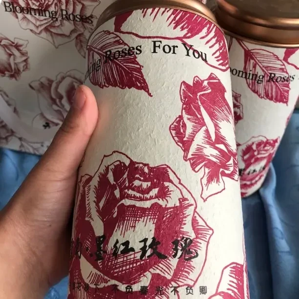 云南大朵冻干墨红玫瑰花茶无硫重瓣食用花青素养生花茶送礼