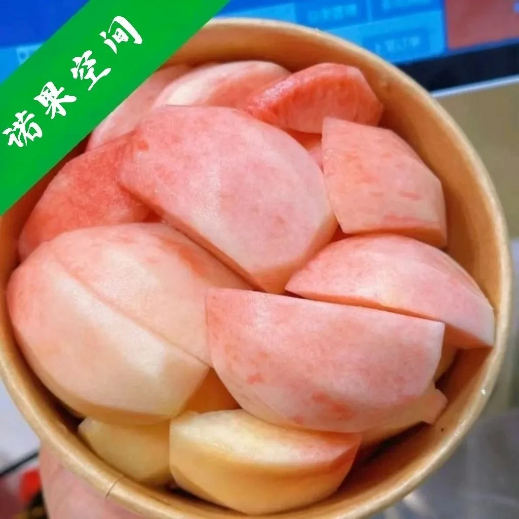 果切【果切】现切大毛桃（桃子易氧化，不影响食用，介意勿拍）