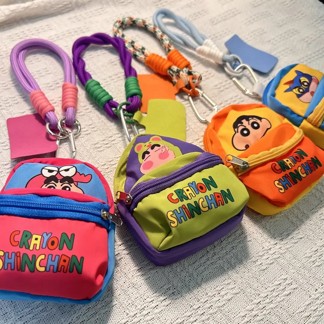 可放口红耳机零钱包小新手机书包挂件背包防丢挂绳蓝牙收纳袋Q715