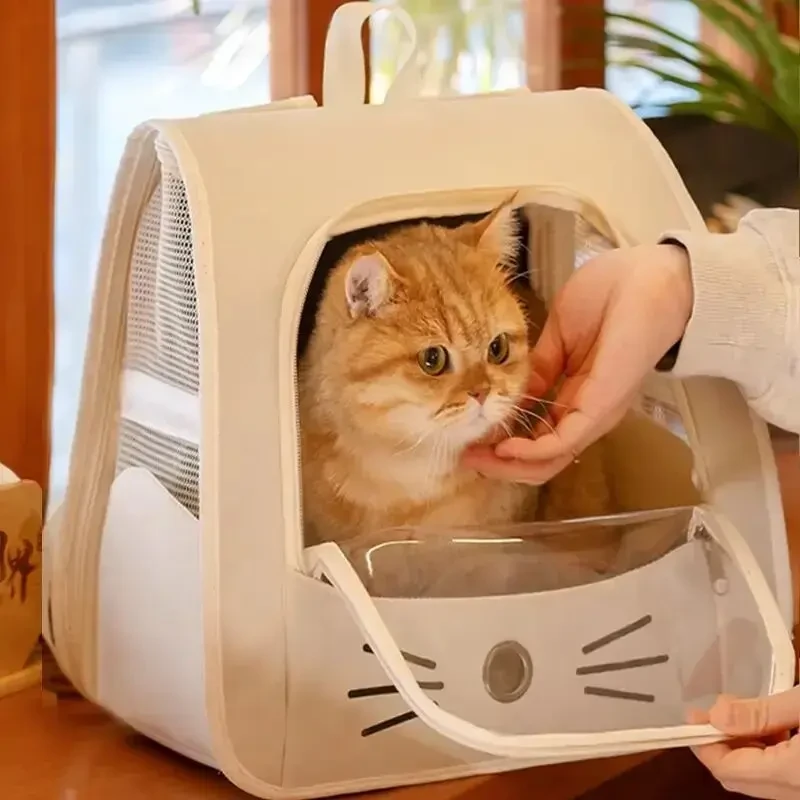 猫包外出便携宠物背包外出包猫咪双肩书包大容量太空舱宠物猫用xg