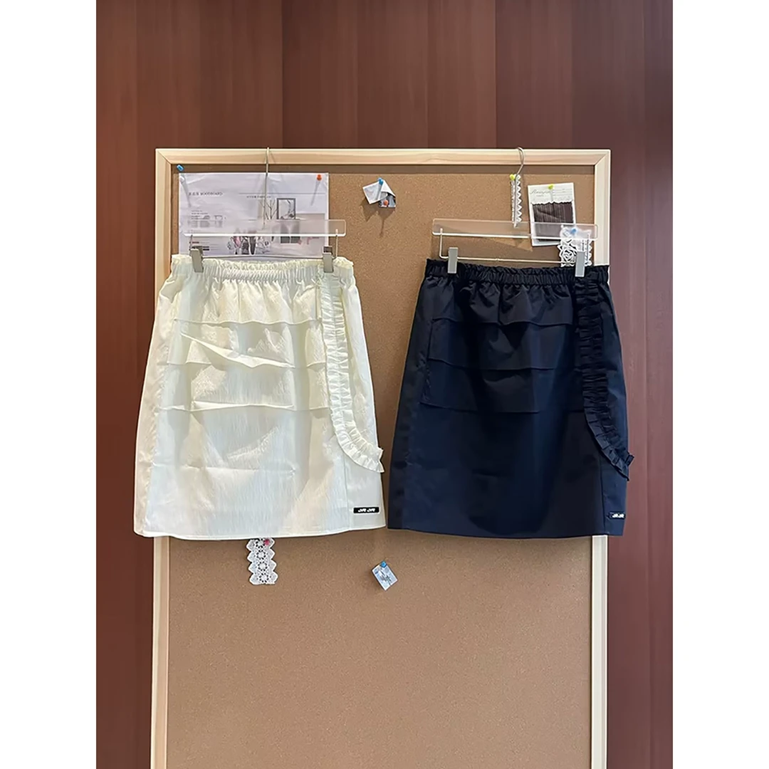 JOURNAL RECORD设计师品牌松紧直筒半裙DSC买手店BY5J11023