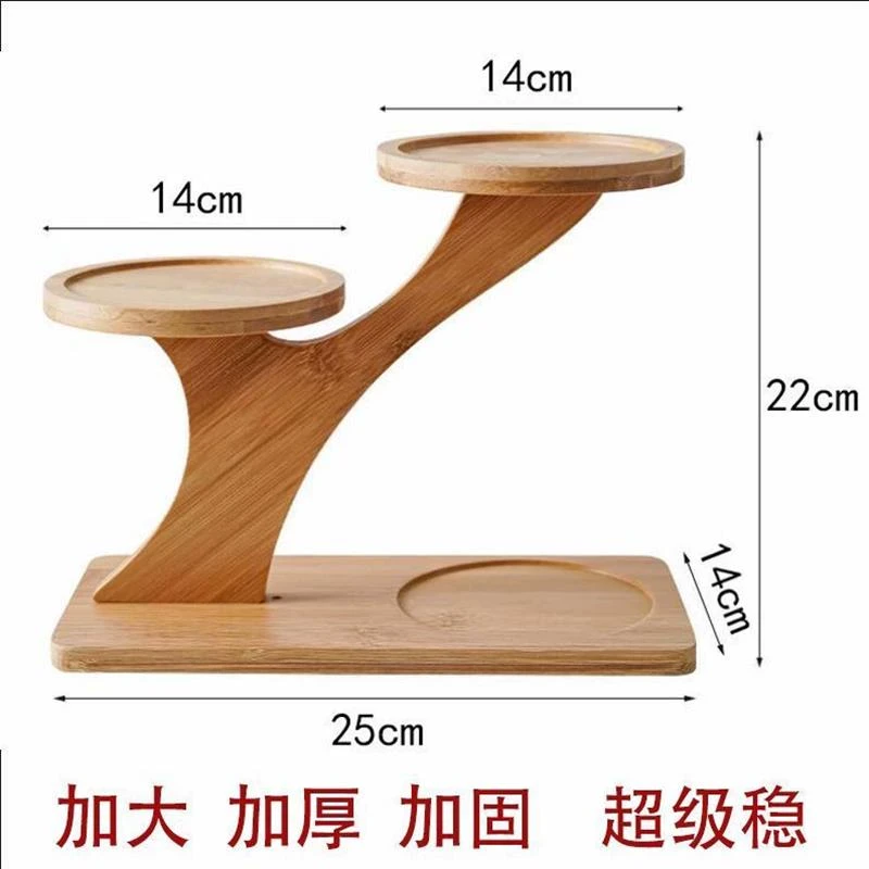 2025实木桌面多层小花架多肉实木飘窗阳台客厅办公室花盆架子置物