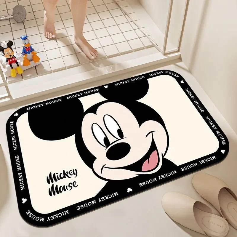 家用卡通硅藻泥地垫浴室卫生间吸水防滑免洗速干脚垫浴室吸水垫