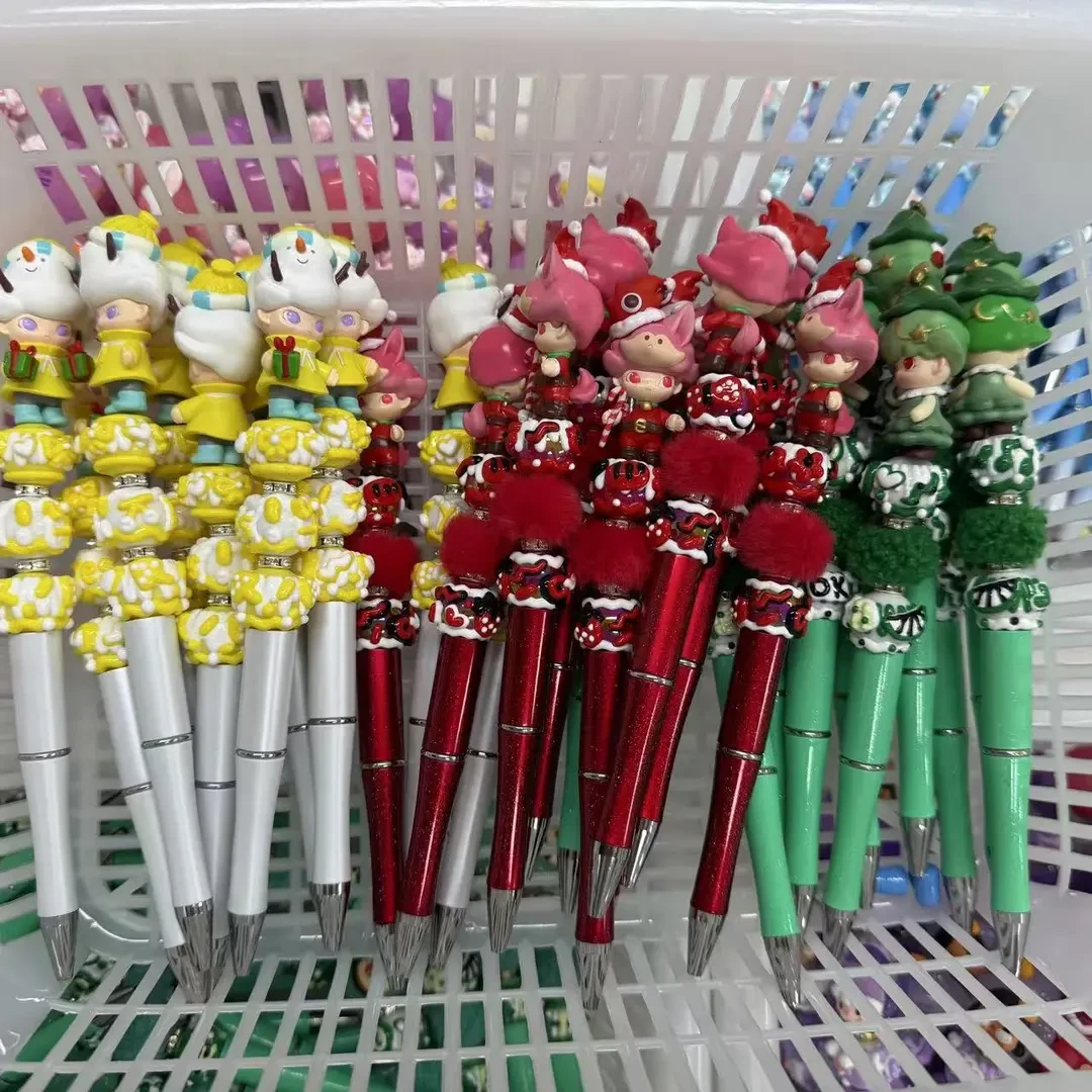 【3.12过款专用】手工萌粒DIY笔串珠笔潮玩萌粒