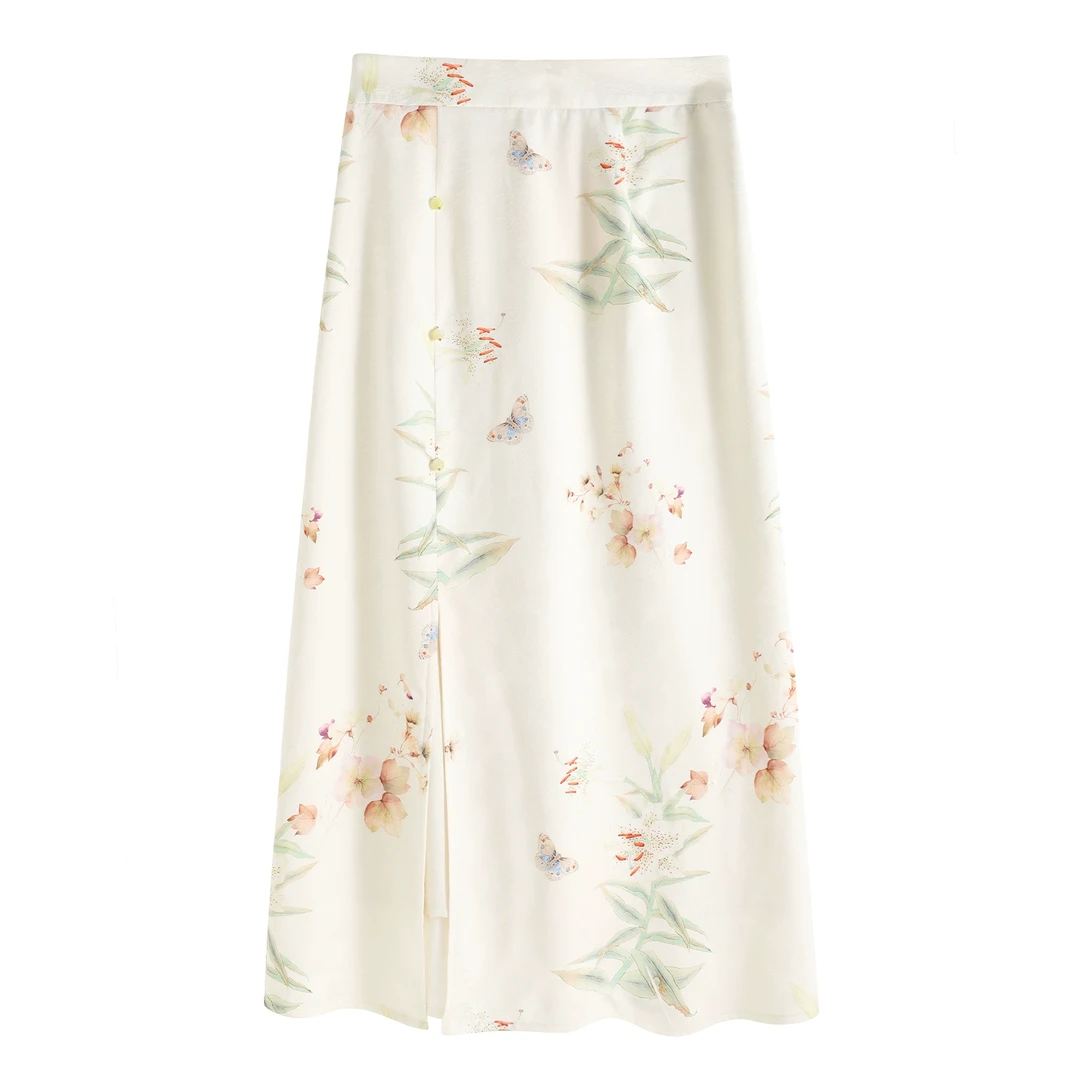 【年终浮力】气质国风百搭半身裙1420698QC