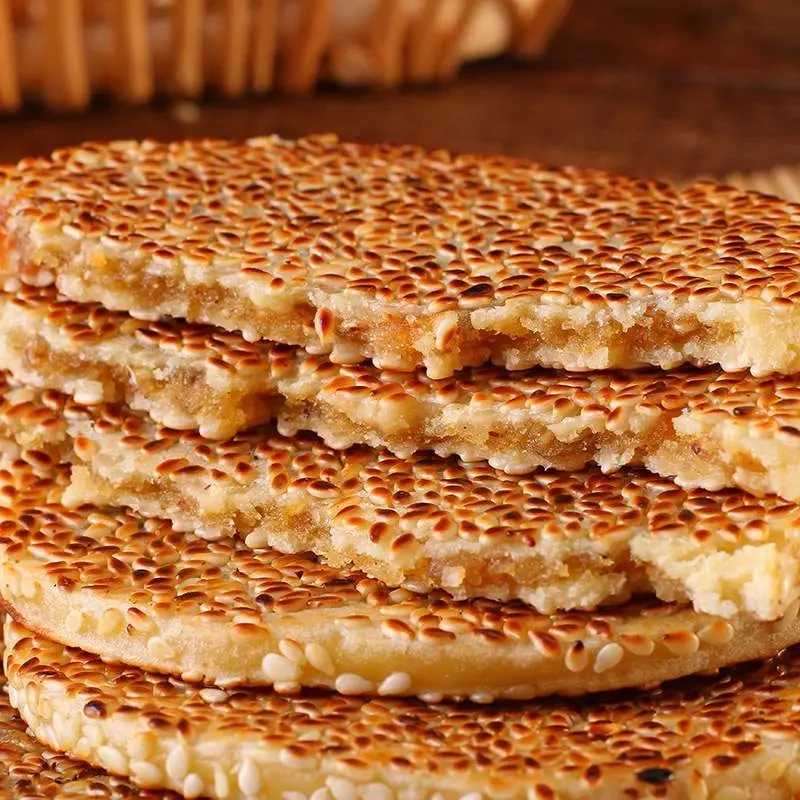 正宗重庆开州冰薄月饼丰甜冰薄中秋礼品地方特产芝麻饼冰薄饼特产