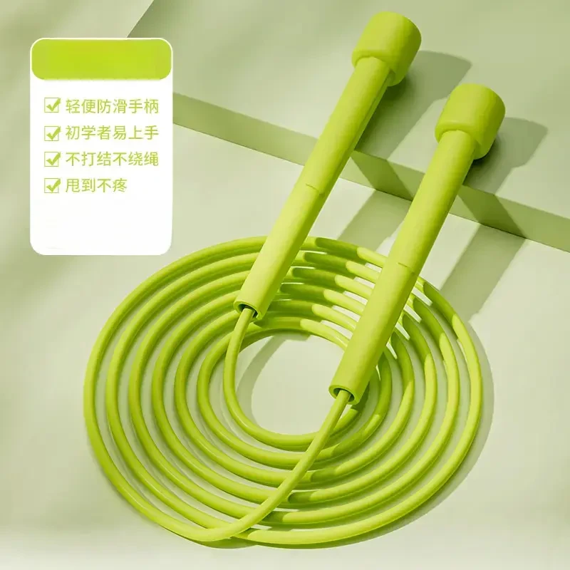 初学者轻便不打结通用竞速跳绳耐磨耐用成人儿童运动健身跳绳好用