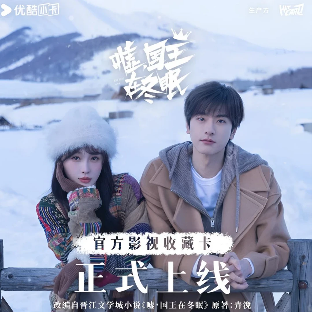 Hitcard【拆盒】Hitcard嘘，国王在冬眠影视剧官方收藏卡牌盲盒代拆