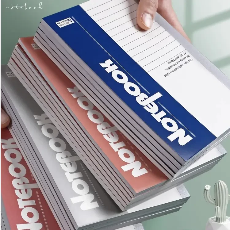 笔记本子B5记事记账本a5软面抄简约大小学生练习本工作办公日记本