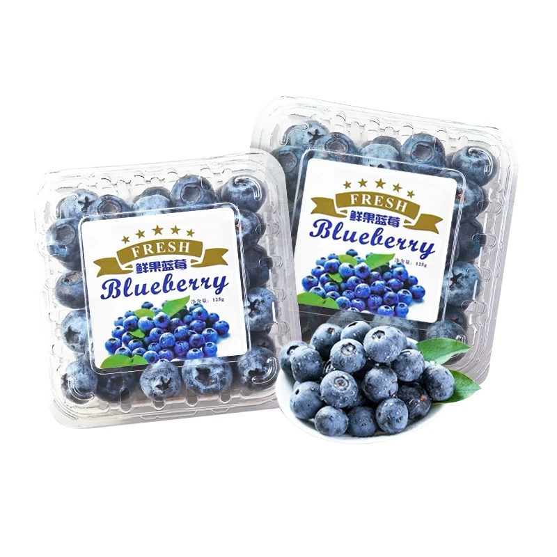 怡颗莓蓝莓 纯甜带花香 125g/盒