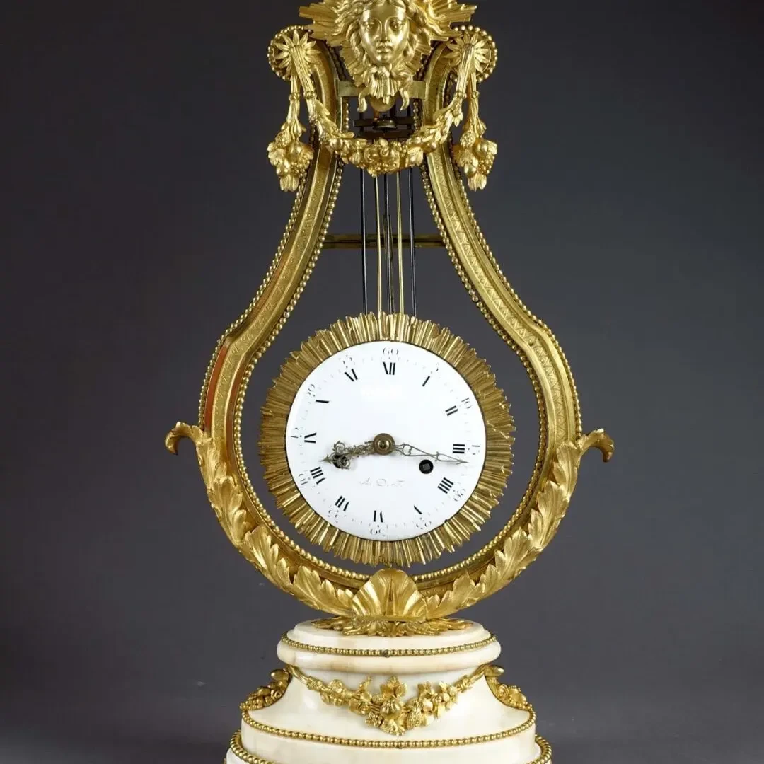 欧式金色落地钟客厅奢华钟表装饰摆件