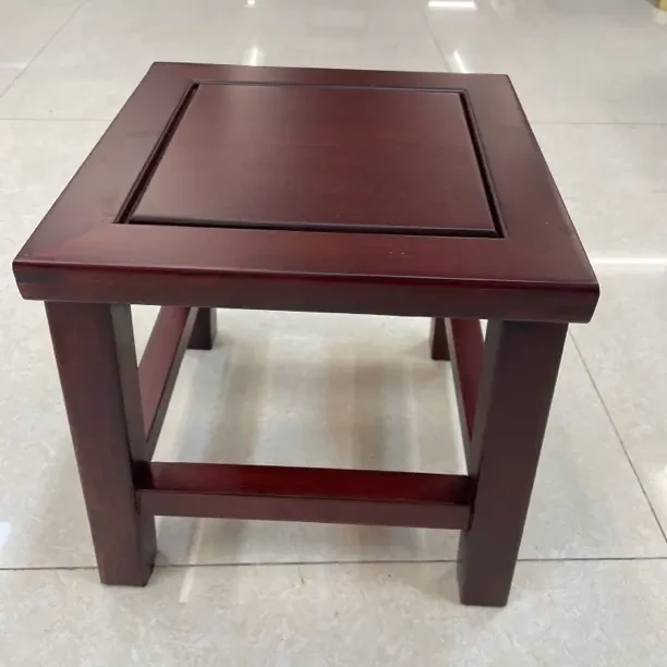 东非酸枝木小方凳红木换鞋凳28x28x28cm实木实用凳子家居换鞋凳