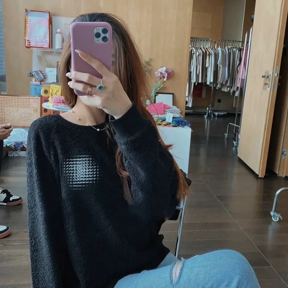 uniform女士泰迪绒加厚卫衣时尚舒适款式U029