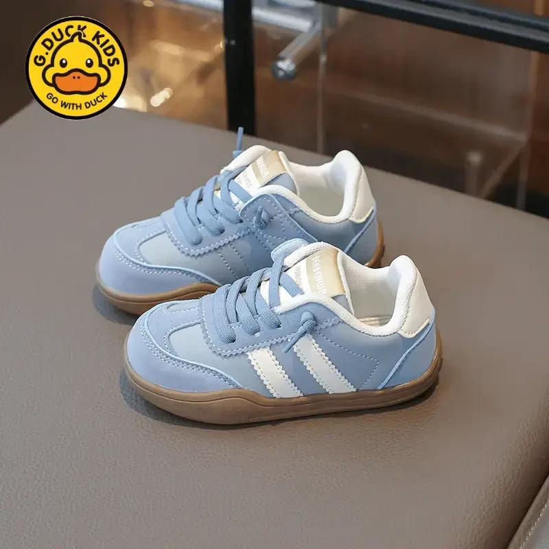 小黄鸭3-6岁幼儿园儿童运动鞋女童德训鞋2025新款春秋季韩版中小